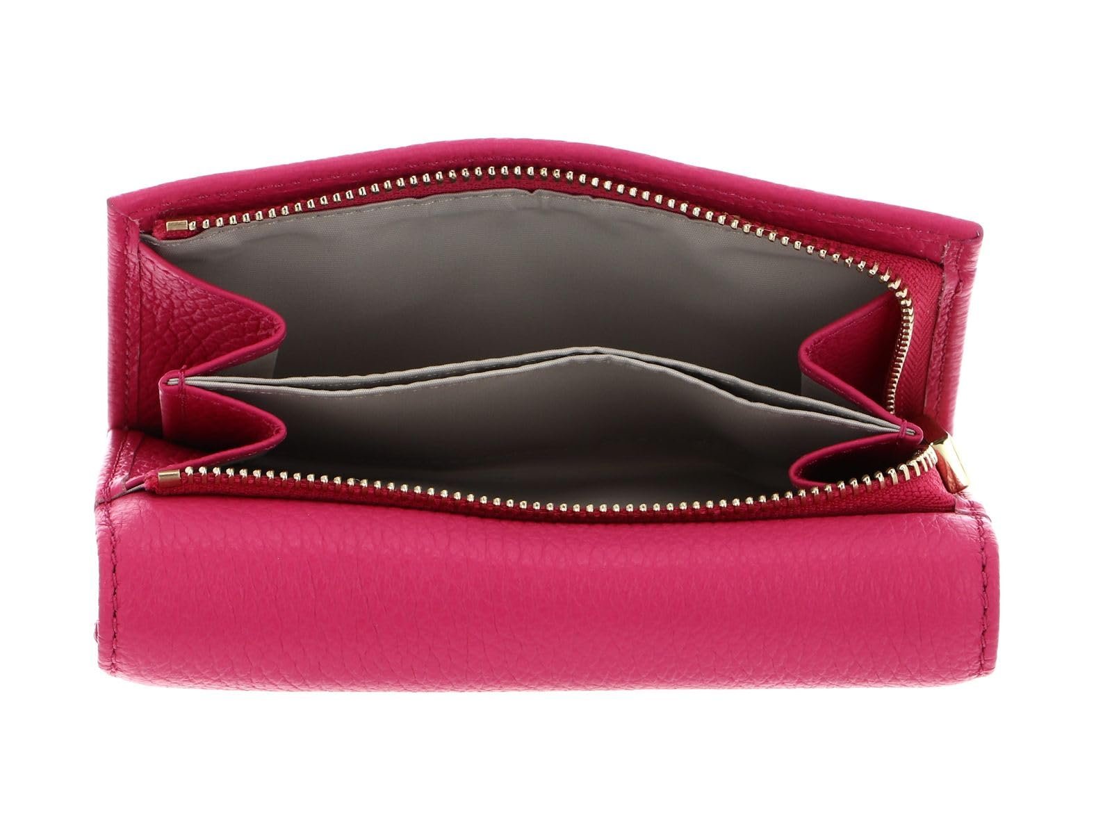 Кошелек Coccinelle Metallic Soft Grainy Leather New Fucsia, New Fucsia, фото №2