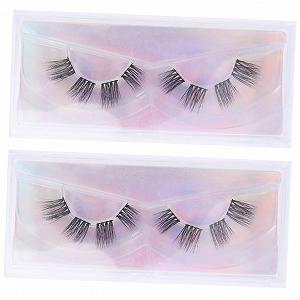 Накладные ресницы Angoily 2 пары Segmentierte пушистые ресницы высококачественное волокно - Фото 1