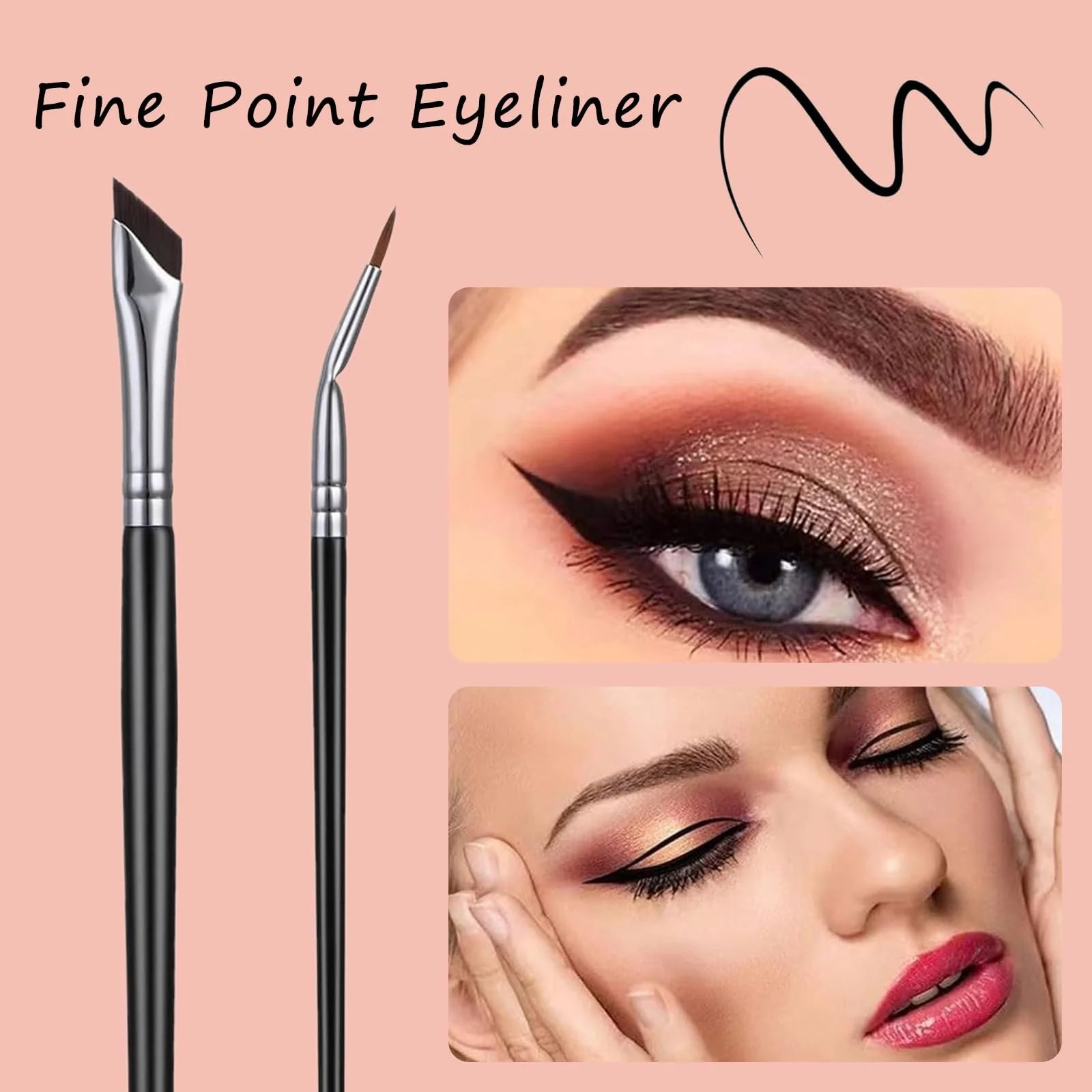 Набір пензлів для підводки SWYSGS 8 Pieces, фото №3 Набір пензлів для підводки SWYSGS 8 Pieces, фото №3