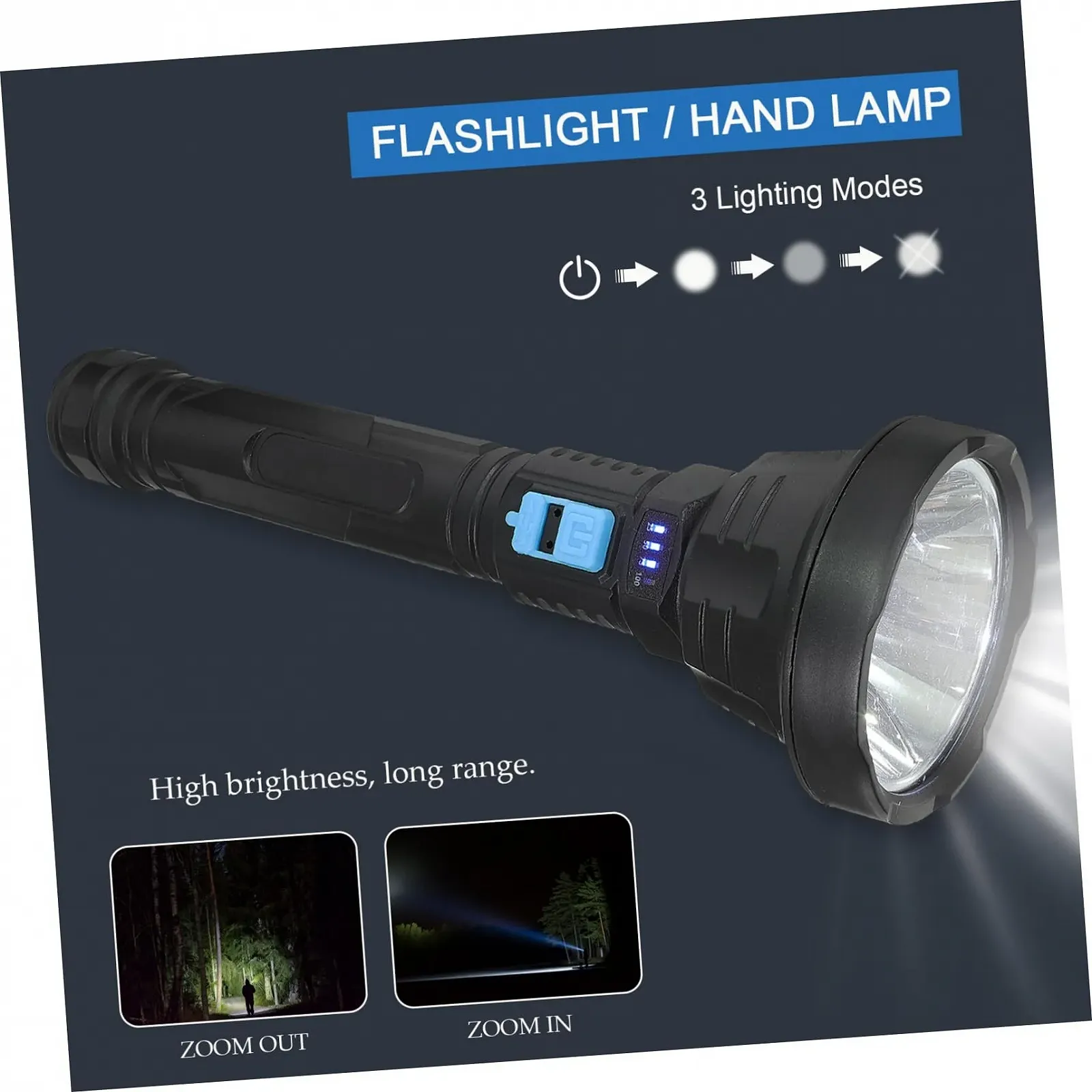 LED Ліхтар Vaguelly Перезаряджуваний ліхтар Надзвичайно яскравий для кемпінгу для активного відпочинку, фото №8