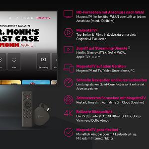 ТВ-приставка Telekom MagentaTV Stick, 4K UHD synthetic.ua - Фото 1