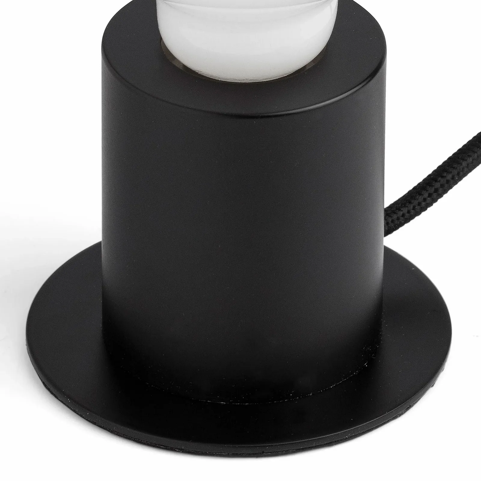 Настільна лампа Faro Ten Чорна, фото №4