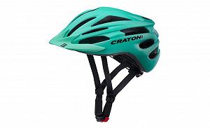 Шлем Cratoni Pacer Jr. бирюзовый матовый - Фото 1