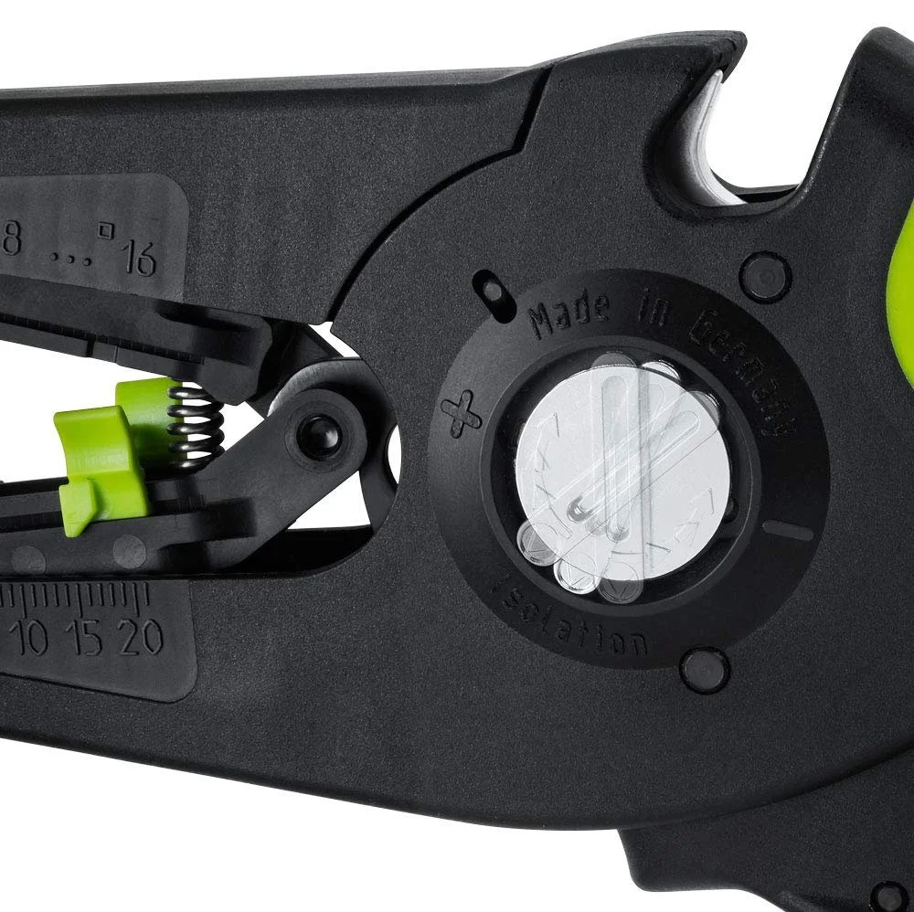 Стриппер Rennsteig MultiStrip 16 707 040 0.08–16 мм² с интегрированным резаком двухкомпонентная рукоятка, фото №9