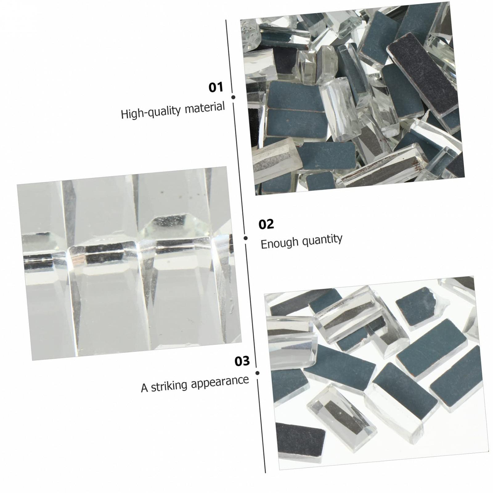 Мозаїка COHEALI, 800 шт, міні-кристали, мозаїчне скло, фото №5