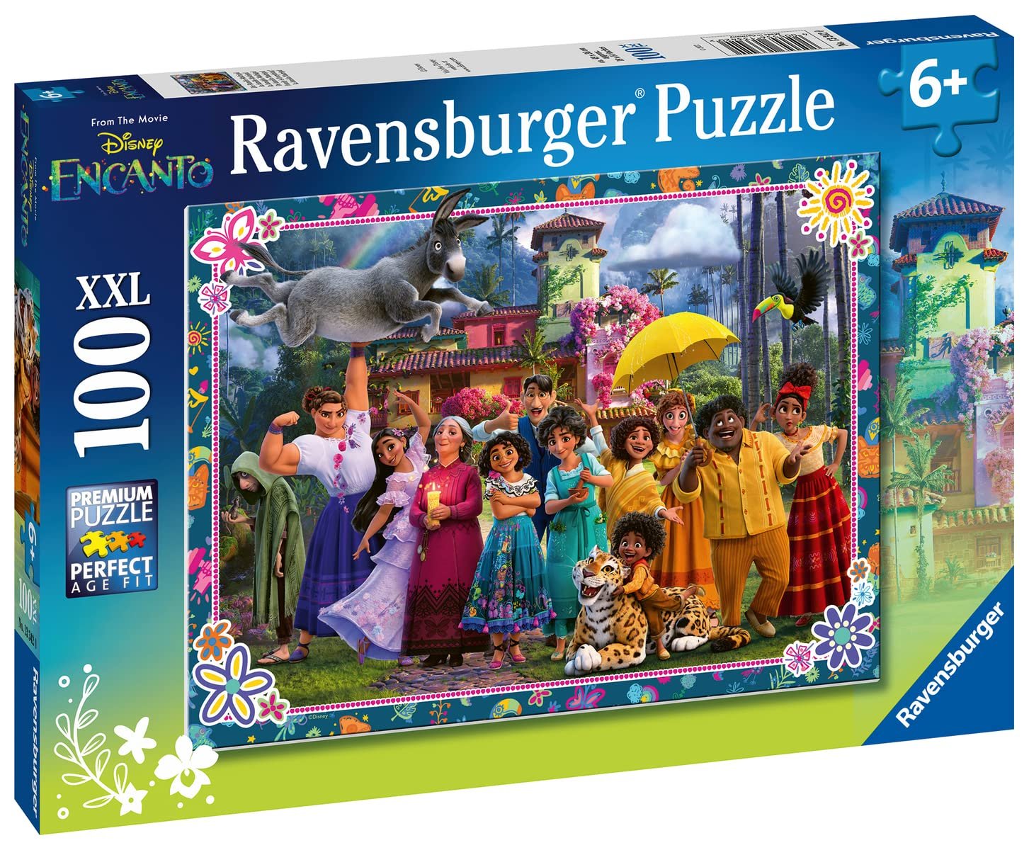 Дитячий пазл Ravensburger Disney Encanto The Madrigal Family 13342 XXL 100 елементів, фото №3