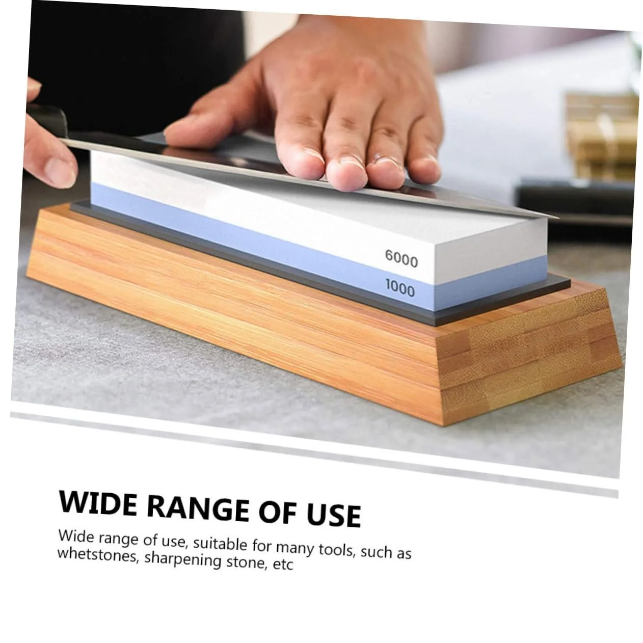 Держатель для точильного камня Homoyoyo с нескользящим основанием, фото №7