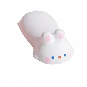 Ергономічний килимок для миші підставка під зап'ястя Rabbit 1 шт Білий - Фото 1