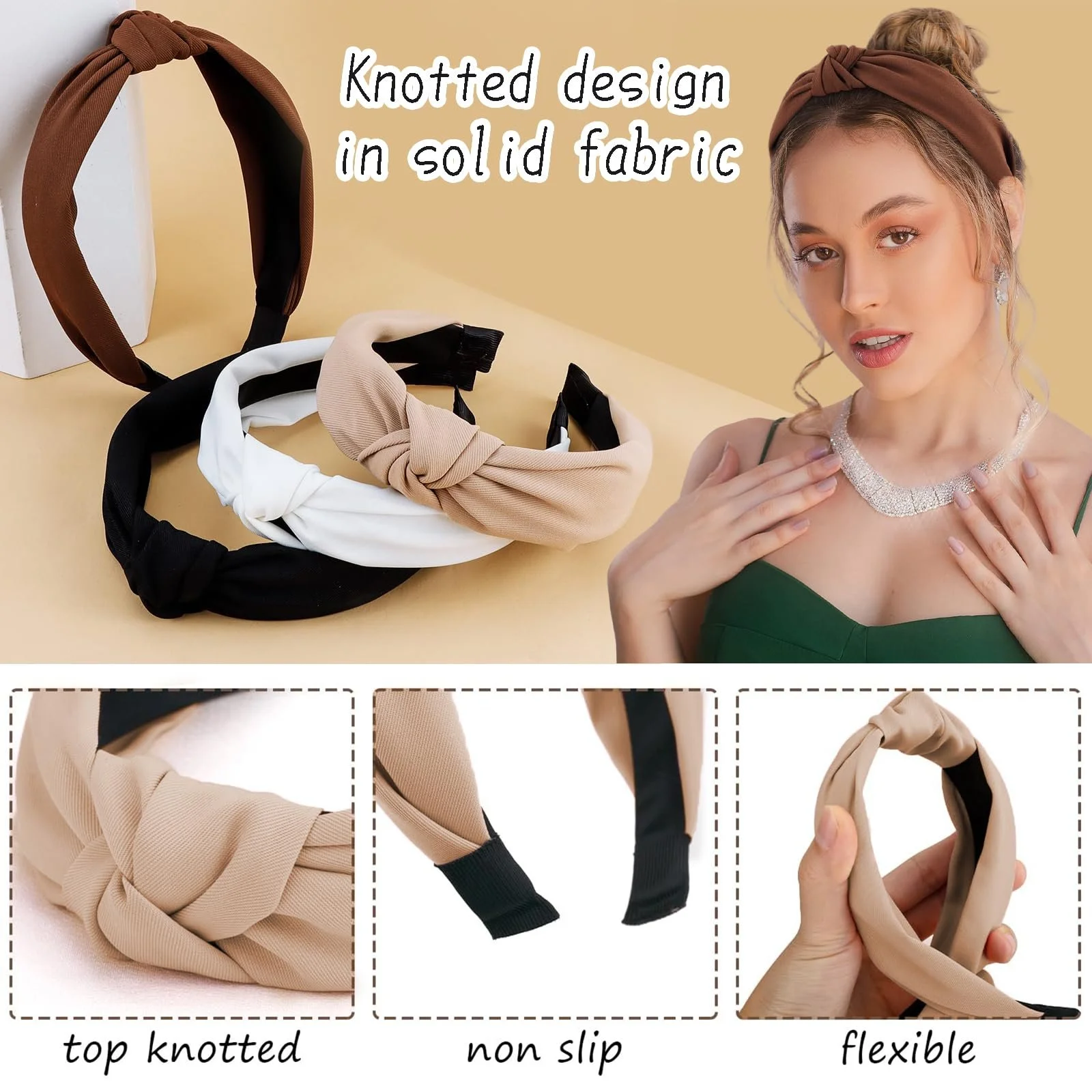 Набір обручів для волосся 4 шт., фото №3 Набір обручів для волосся 4 шт., фото №3