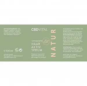 Сироватка Hair Active з CBD, Зменшує випадіння волосся та зміцнює корінь волосся, з ефектом проти сивини synthetic.ua - Фото 1