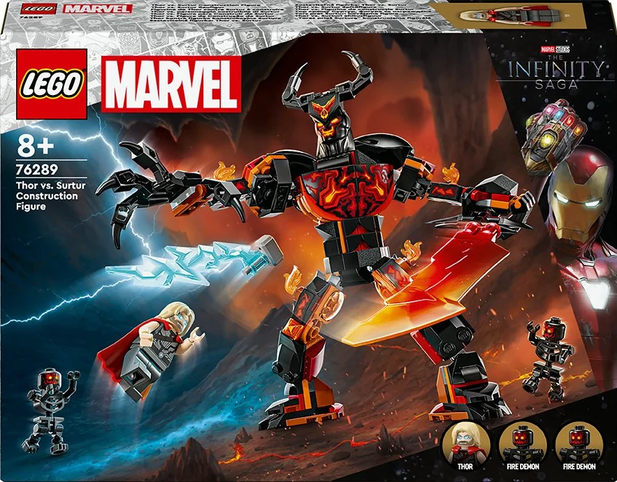 Конструктор Лего LEGO Super Heroes Marvel Тор проти збірної фігурки Суртура (76289), фото №1