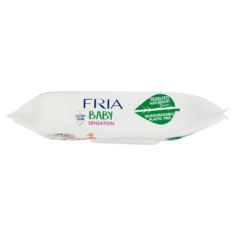 Салфетки Fria Baby Sensation С маслом ши, для нежной кожи, дерматологически протестированы, Maxi Эконом-упаковка 840 штук, фото №11