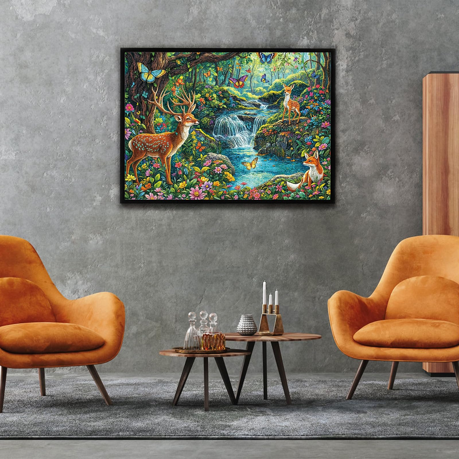 Пазл Forest Stream 1000 елементів 70 x 50 см для дорослих та дітей, фото №5