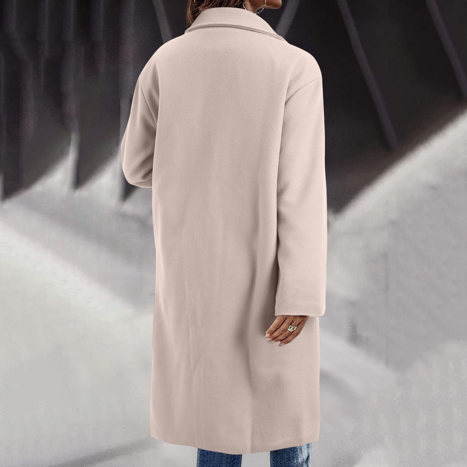 Шерстяное пальто Женская, фото №5