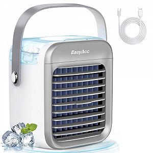 Портативный мини-кондиционер EasyAcc 300 ml 4 скорости с аккумулятором - Фото 1