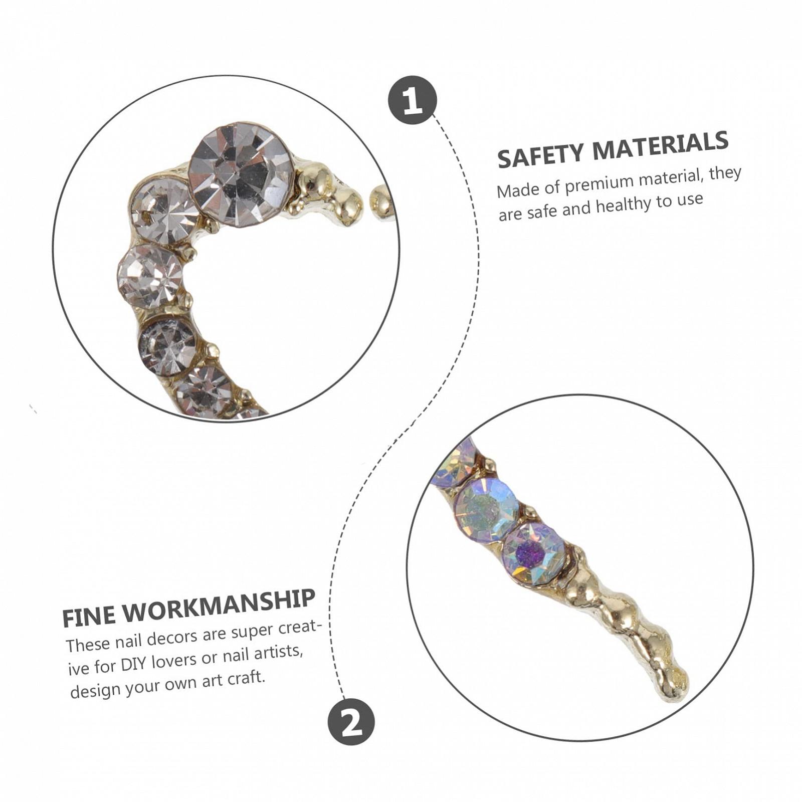 Стрази Healeved Метал Комбо-пластина, фото №2