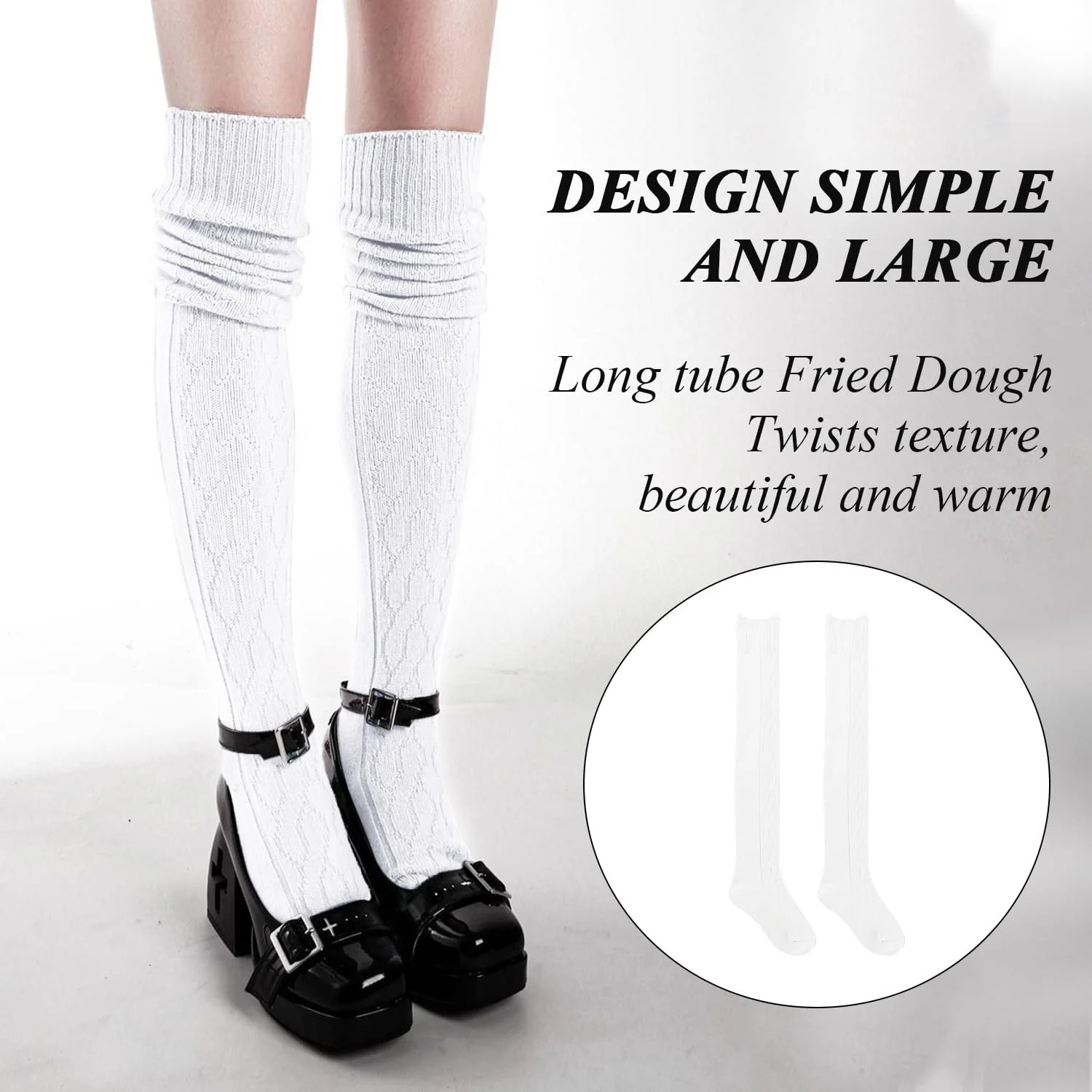 Жіночі шкарпетки до коліна, фото №4