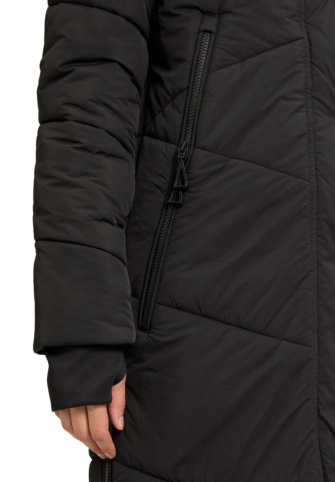 Жіноче пальто Amber & June стьобане з капюшоном, фото №7