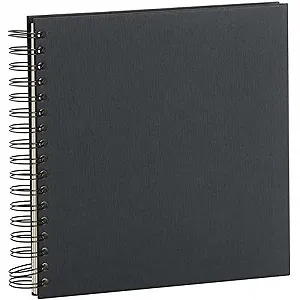 Купить Фотоальбом Rössler S.O.H.O. Wire-O 230 x 230 мм, 60 страниц цвета слоновой кости, черный - Фото 1 Фотоальбом Rössler S.O.H.O. Wire-O 230 x 230 мм, 60 страниц цвета слоновой кости, черный - Фото 1