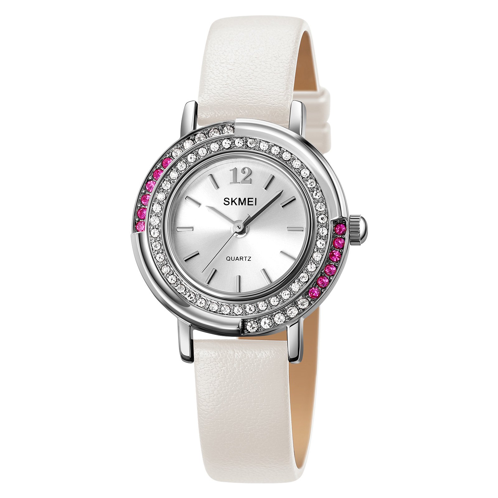 Годинник Skmei 1855SIWT Silver-White, фото №1