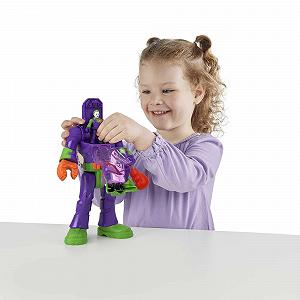 Фигурка Fisher-Price IMAGINEXT DC Super Friends Джокер в Смеющемся Роботе, 30 см synthetic.ua - Фото 1
