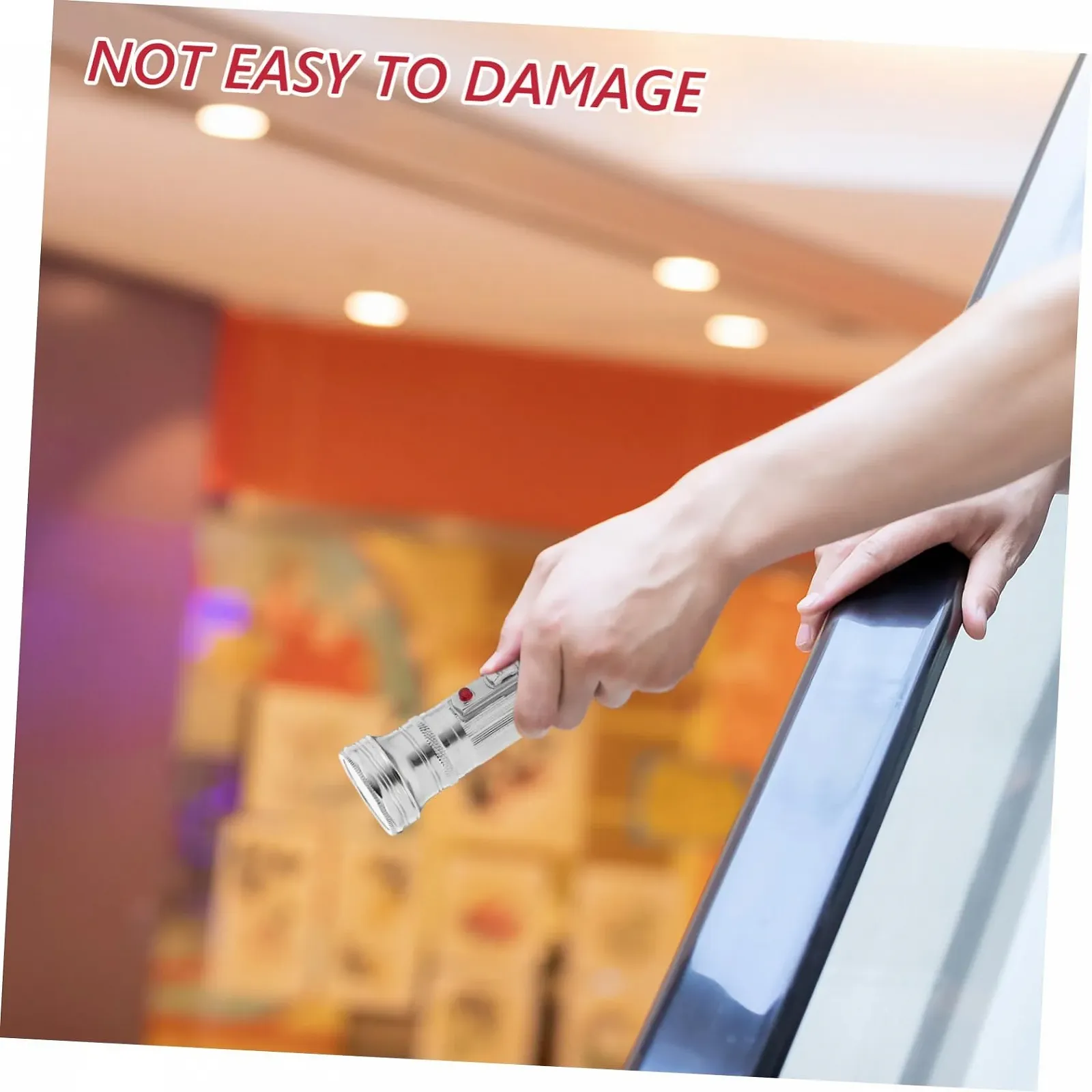 Вінтажний Металевий Ліхтар Ручний на Батарейках Міцний Ретро, фото №6