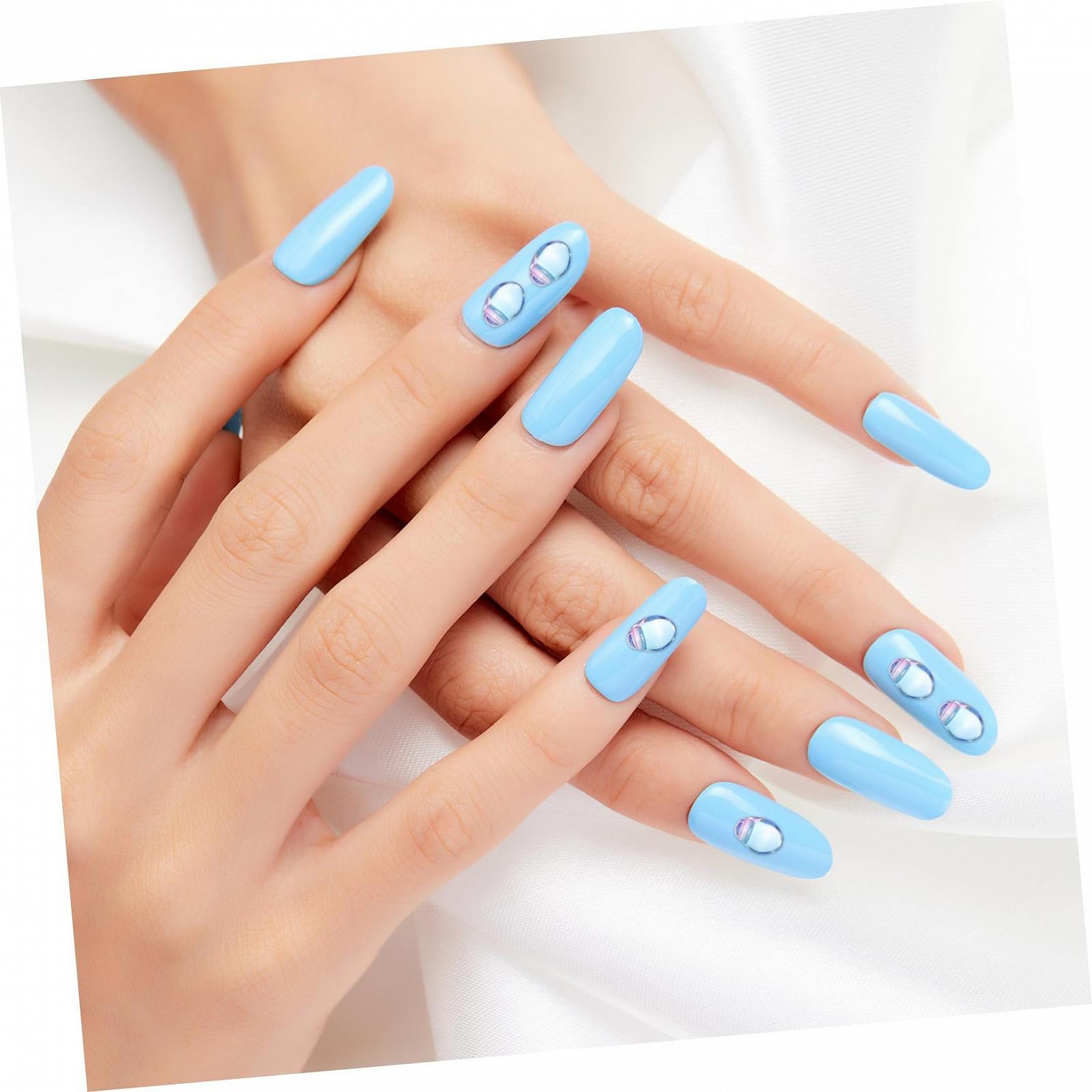 Стрази Самоклеючі MERRYHAPY 100 шт. для декорування нігтів DIY, фото №9