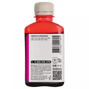 Чернила BARVA EPSON L100/L210/L300/L350/L355 180г T6643 MAGENTA (L100-403) synthetic.ua - Фото 1