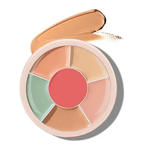 Палетка консилерів KARLOR 6-в-1 Коректор темних кіл Зморшки - Фото 1