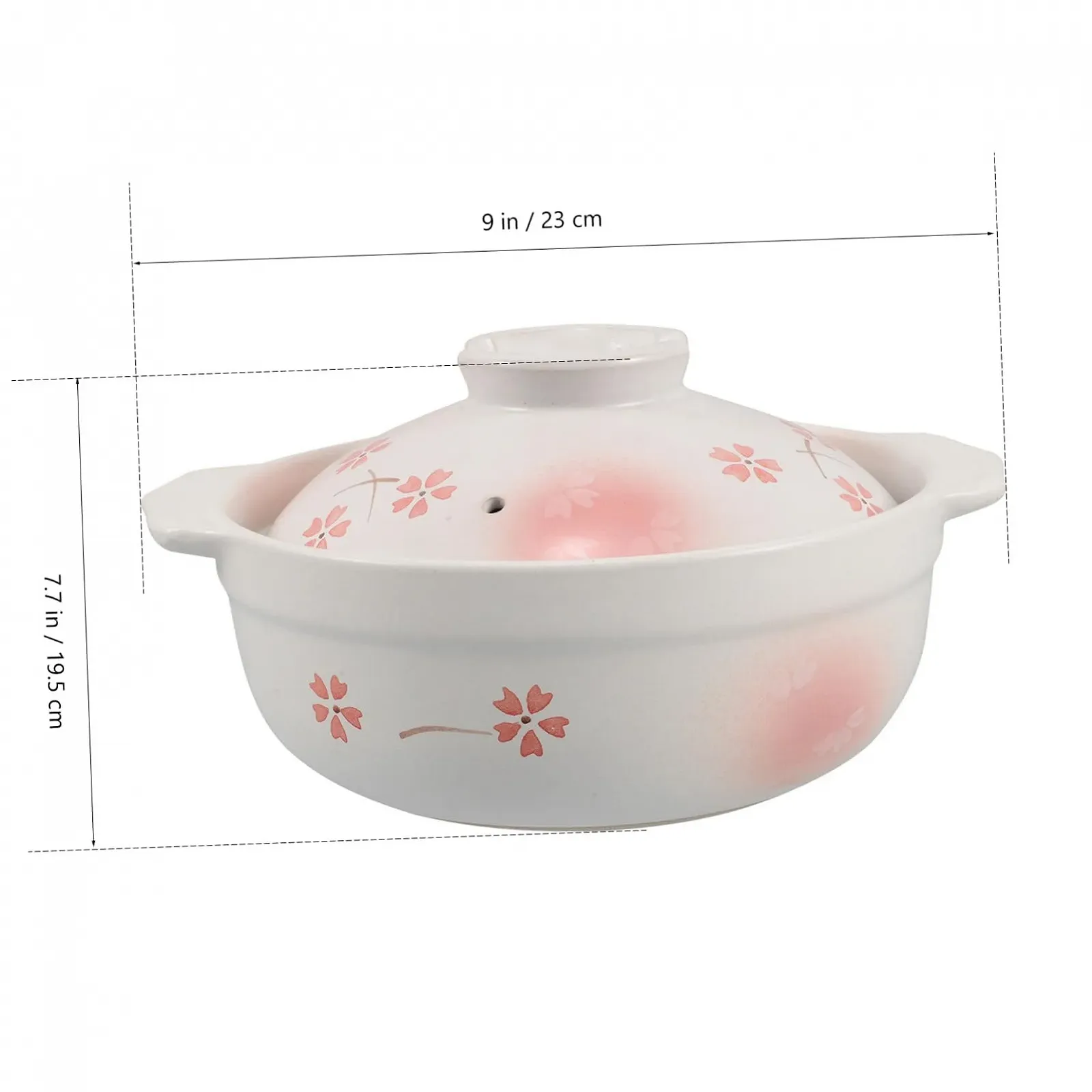 Горшок японский глиняный традиционный с крышкой для газовых плит термостойкий, фото №2