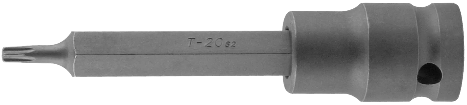 Ударна головка-біта SW-STAHL 05350L 1/2 T-профіль T20 x 100 мм, фото №1