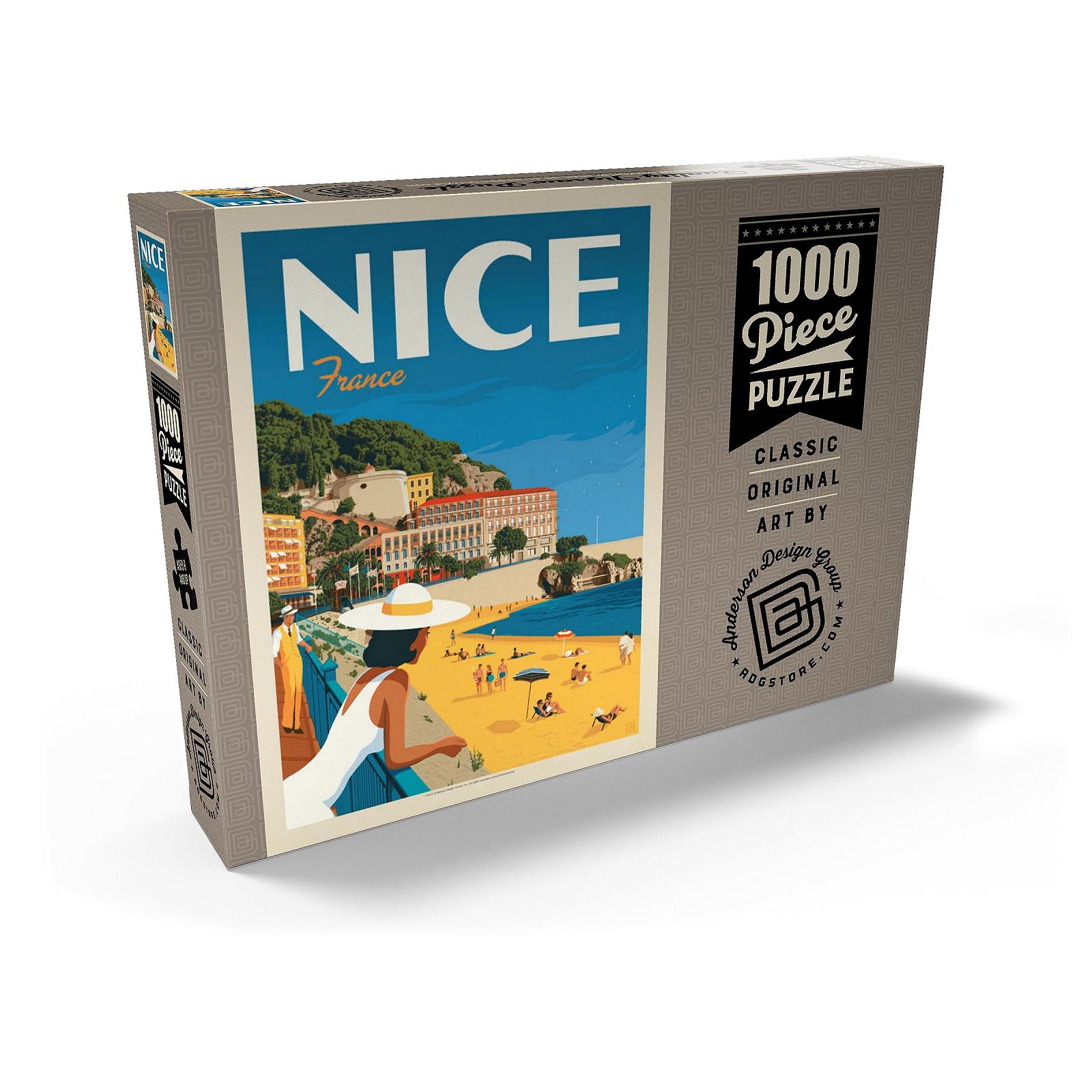 Пазл MyPuzzle Special Collection by Anderson Design Group France: Nice, Vintage Poster 1000 элементов, фото №2