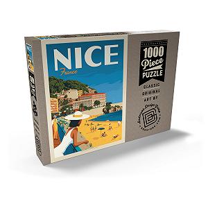 Пазл MyPuzzle Special Collection by Anderson Design Group France: Nice, Vintage Poster 1000 элементов synthetic.ua - Фото 1