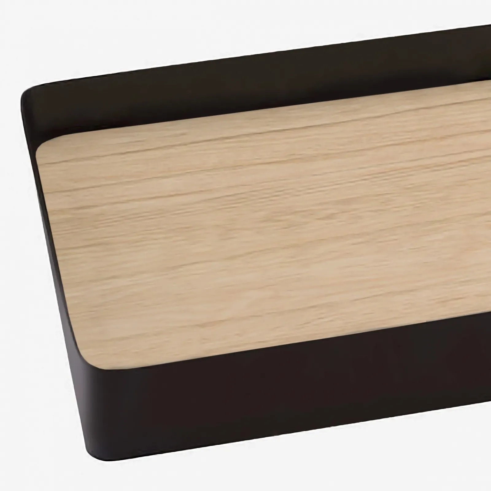 Декоративний піднос Чорний, Натуральний, фото №3