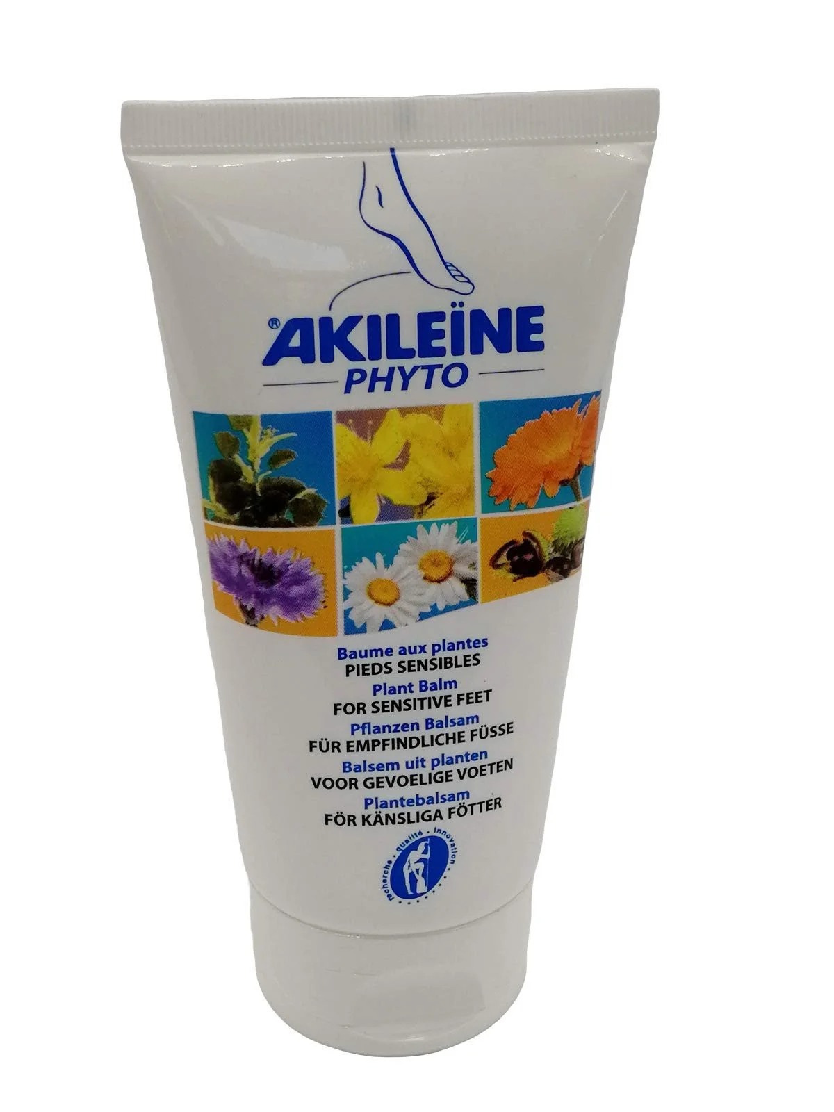 Бальзам для ног Akileine Phyto Sensitive для чувствительной и потрескавшейся кожи 150 мл, фото №1