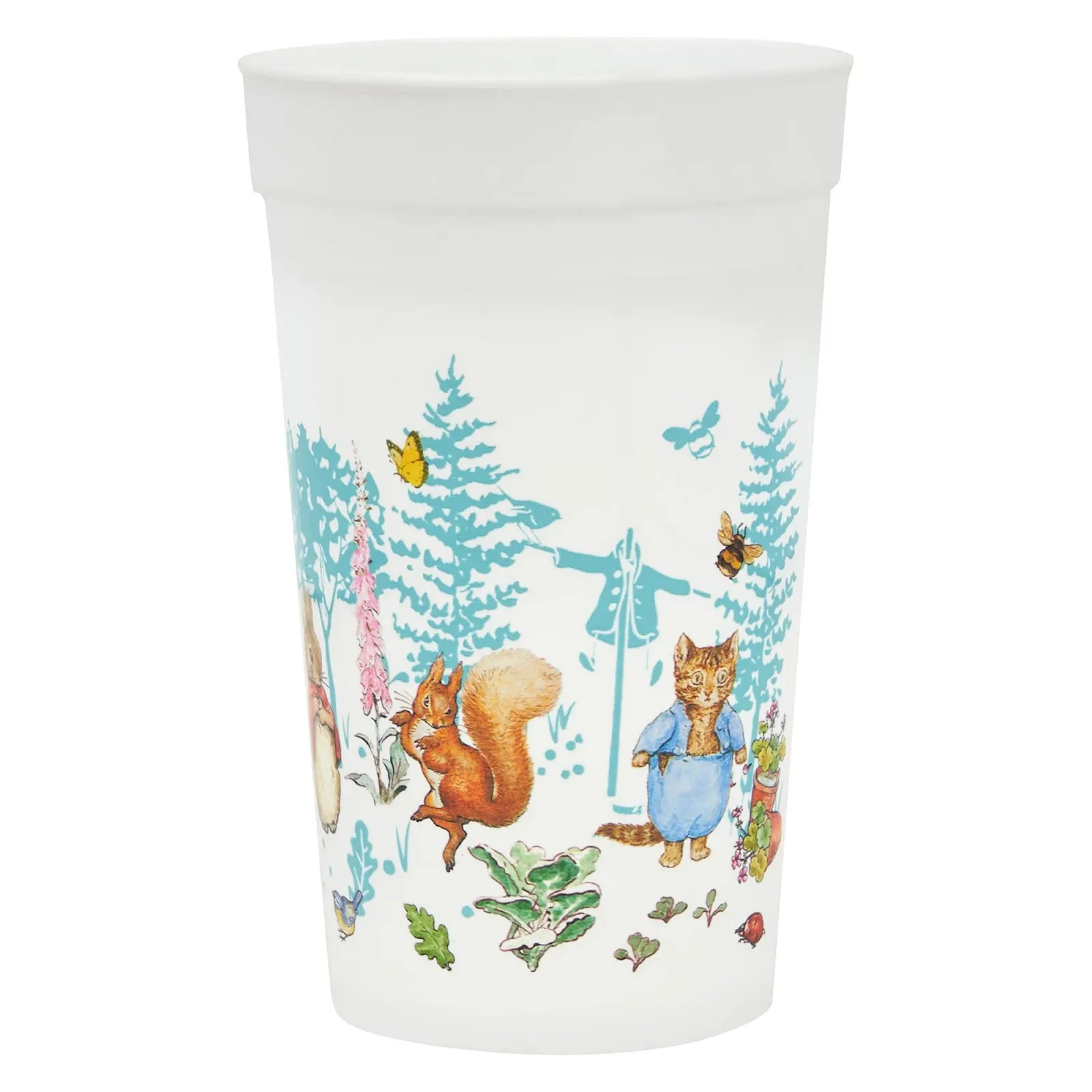 Набор детской посуды Peter Rabbit 3 предмета, многоразовые, сине-белый, фото №5