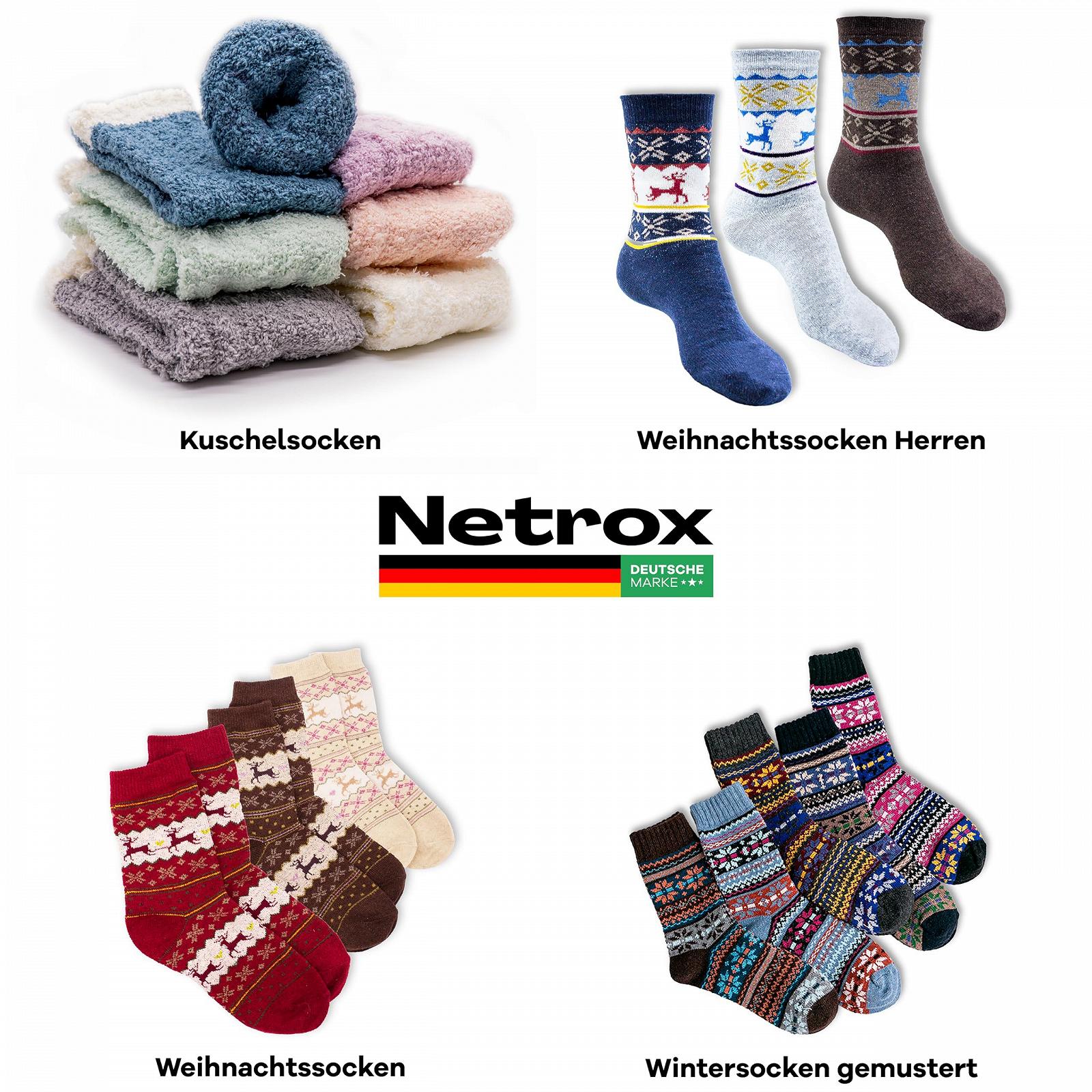 Шкарпетки Netrox 6 пар м'які пухнасті шкарпетки для жінок 36-42, фото №6