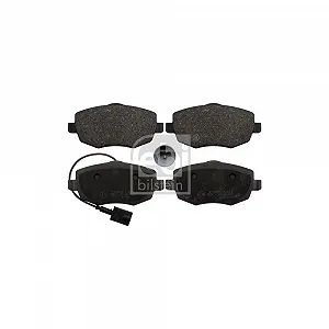 Комплект тормозных колодок, дисковый тормоз FEBI BILSTEIN 116097 для LANCIA передняя ось synthetic.ua - Фото 1