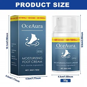 Крем для ног Увлажняющий От трещин с аллантоином, алоэ вера и глицерином 50 г synthetic.ua - Фото 1