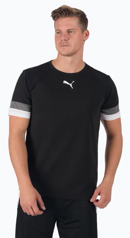 Футболка Puma teamRISE Jersey чорний  L, фото №4