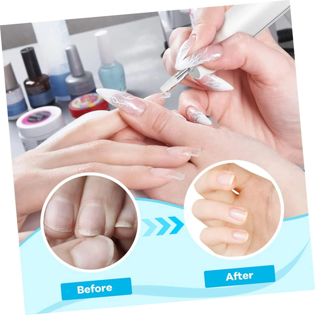 Инструмент для полировки ногтей Аккумуляторный USB, фото №3 Инструмент для полировки ногтей Аккумуляторный USB, фото №3