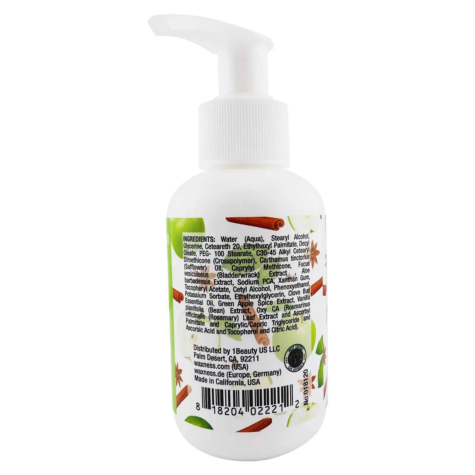 Набір для догляду за тілом Waxness Dr. Bump Святковий Набір Натуральна Яблуко-Кориця Гель для душу та Лосьйон 2 x 120 мл, фото №4