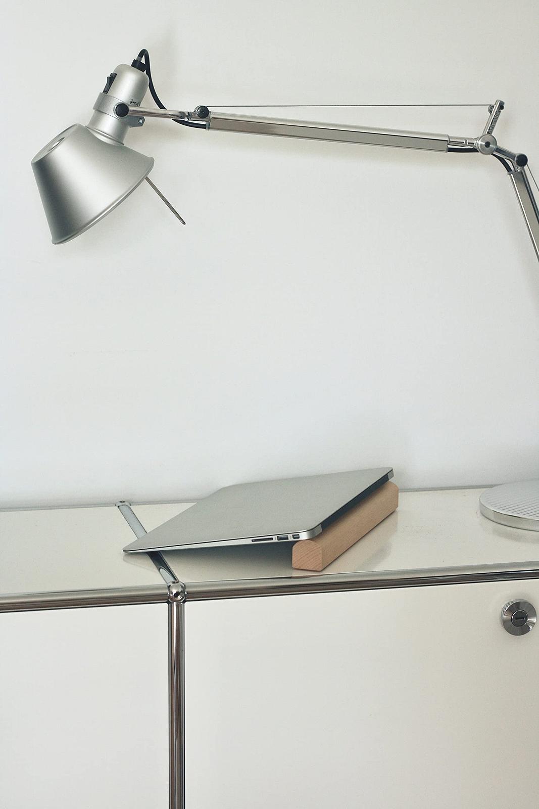 Підставка для ноутбука Minus Деревʼяна Портативна для ПК Сумісна з MacBook Pro/Air для Домашнього Офісу, фото №6