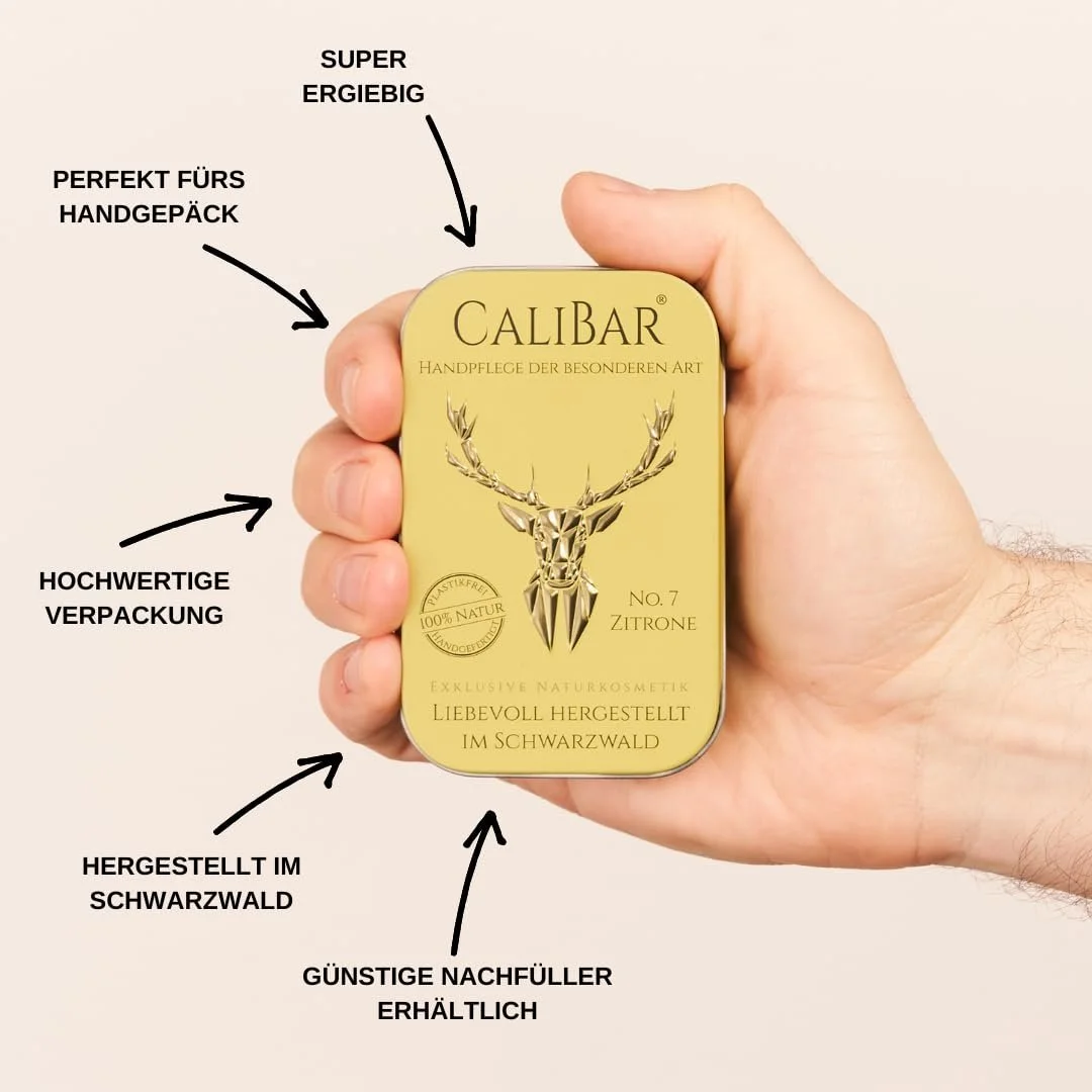 Твердий крем для рук Calibar No. 7 Lemon Характеристики Колір, фото №4