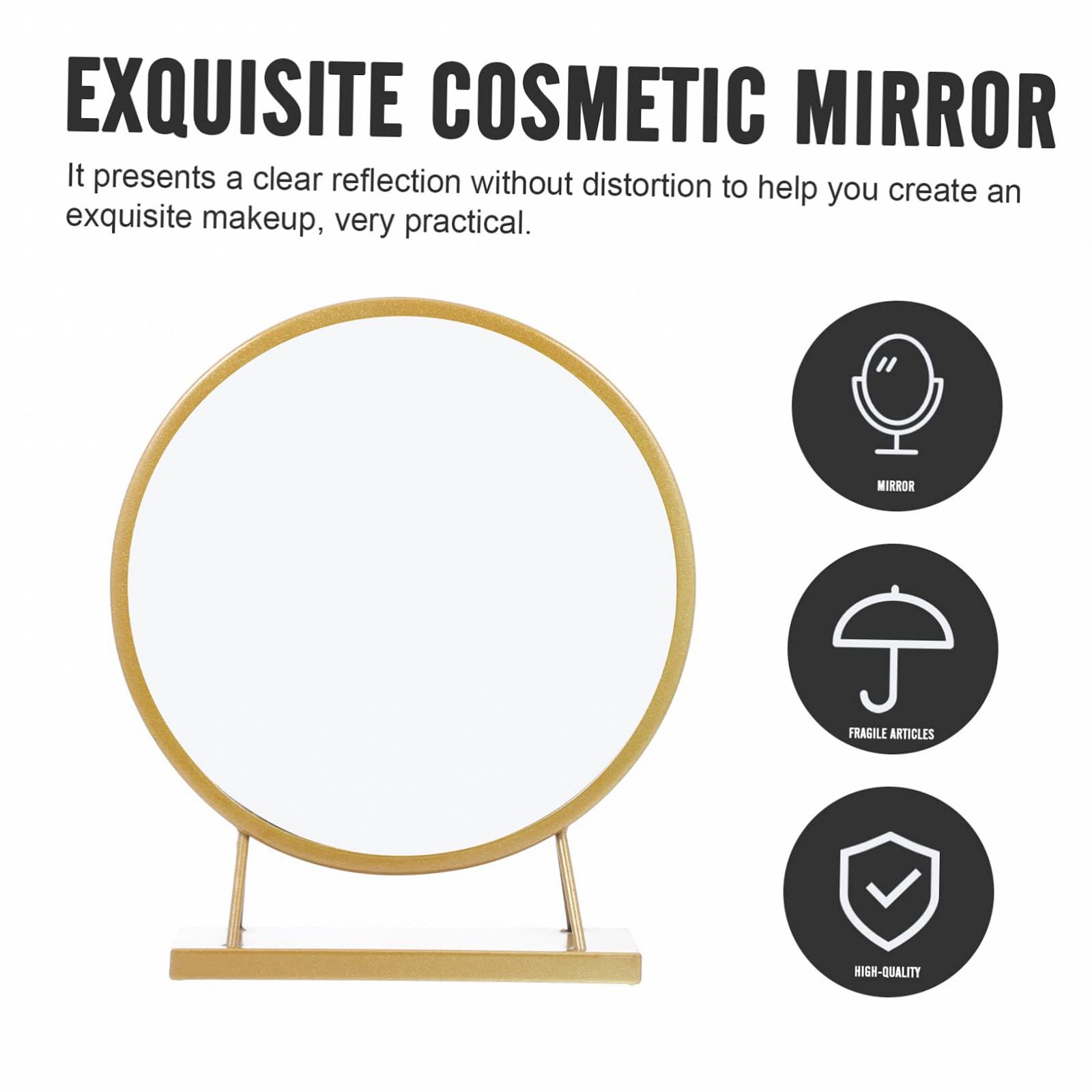 Зеркало Schminktisch Косметическое зеркало Ручное зеркало Античное зеркало Стекло Металл Путешествия, фото №6