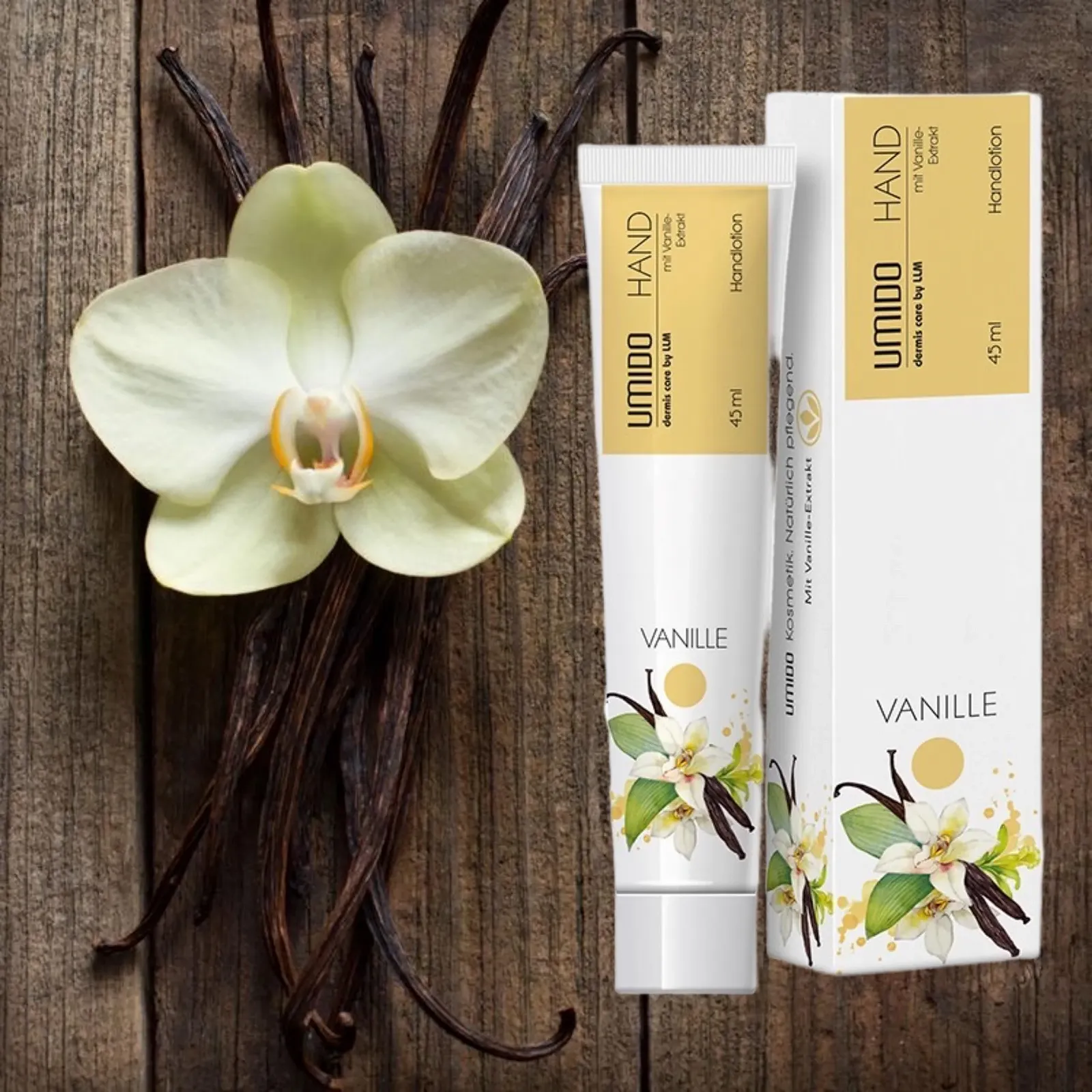 Лосьйон для рук UMIDO Екстракт ванілі 45 мл, фото №1