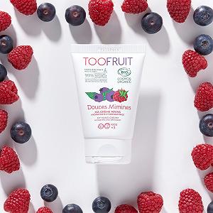 Крем для рук TOOFRUIT Черника и Малина - Увлажняющий органический уход для рук для детей с натуральными ингредиентами 50 мл synthetic.ua - Фото 1