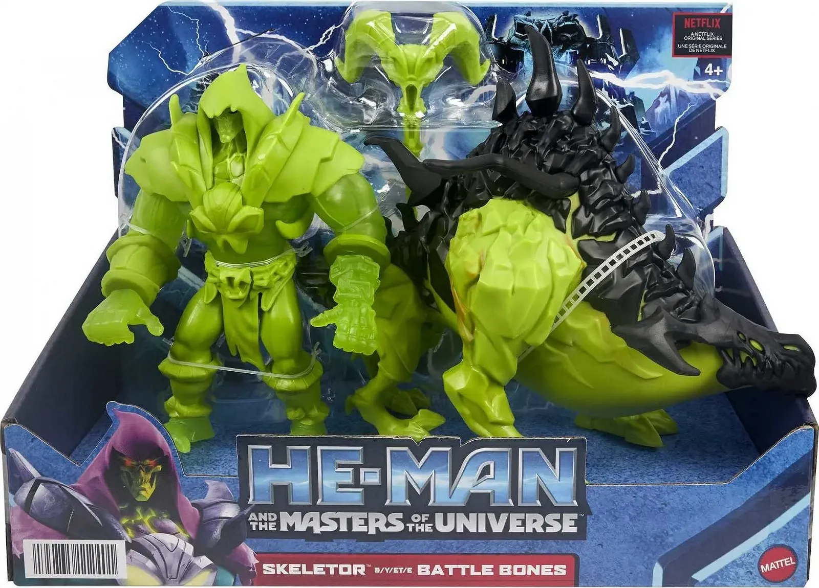 Ігровий набір Masters of the Universe Savage Eternia Skeletor & Battle Bones, фото №6