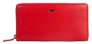 Гаманець Шкіряний BRAUN BÜFFEL Anna RFID 19 см, червоний - Фото 1