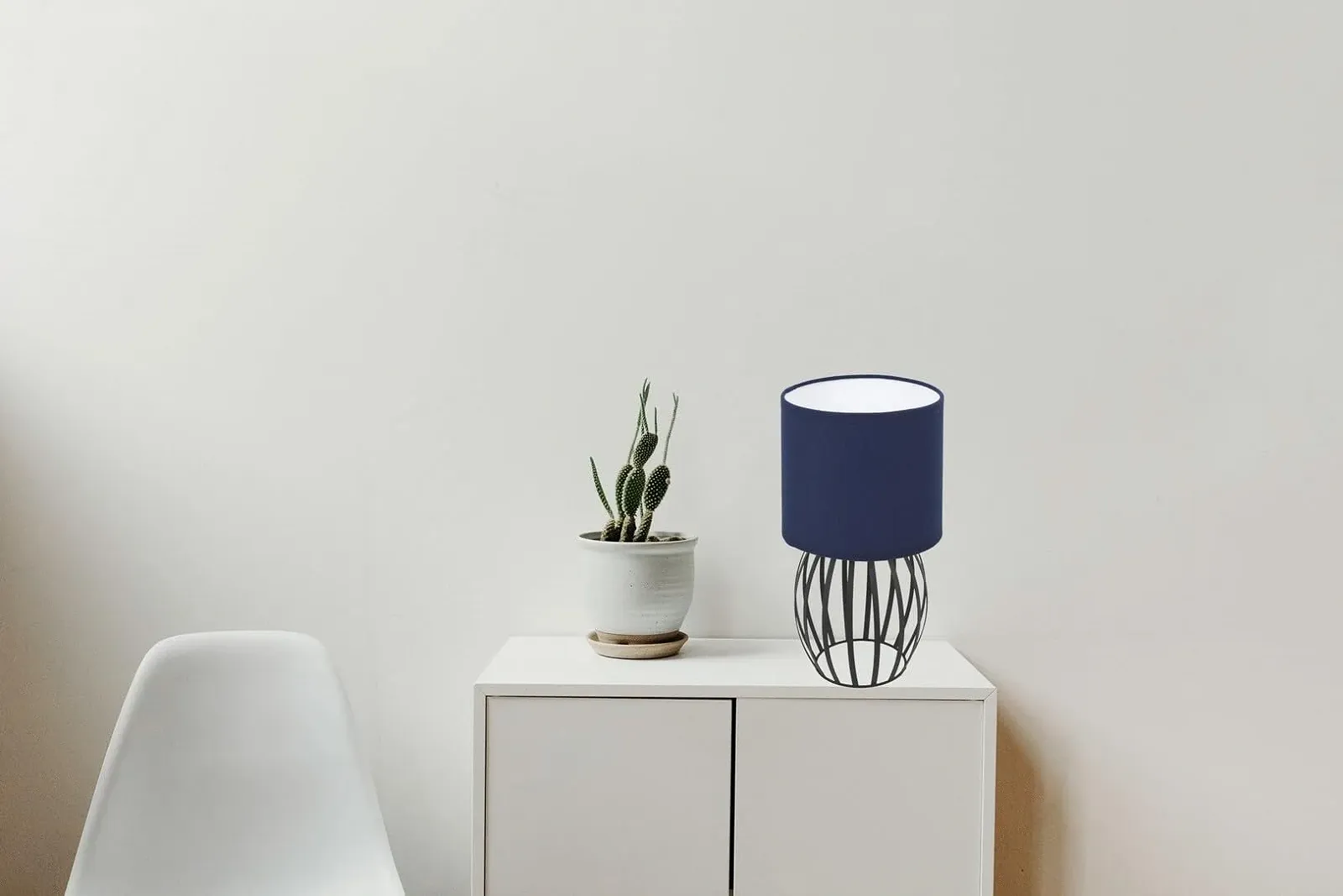 Настільна лампа decorwelt Синя, фото №2